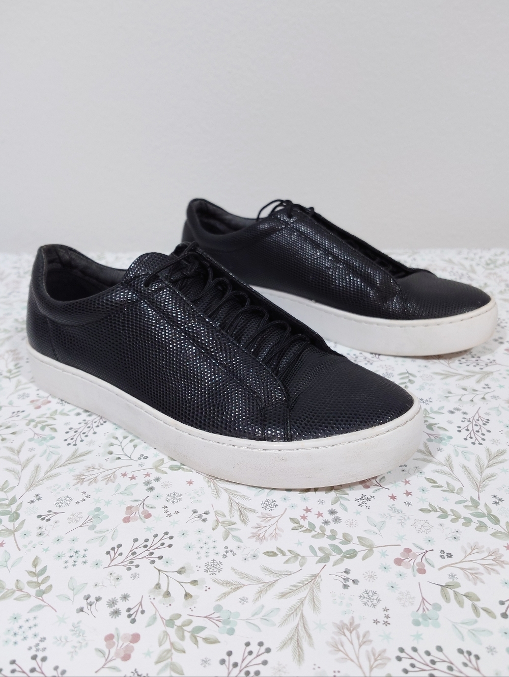 Vagabond Shoemakers Black Leather Sneakers Size 40 (Fits US 9)